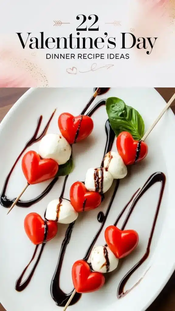Delicious romantic Valentine's dinner recipes for a perfect date night