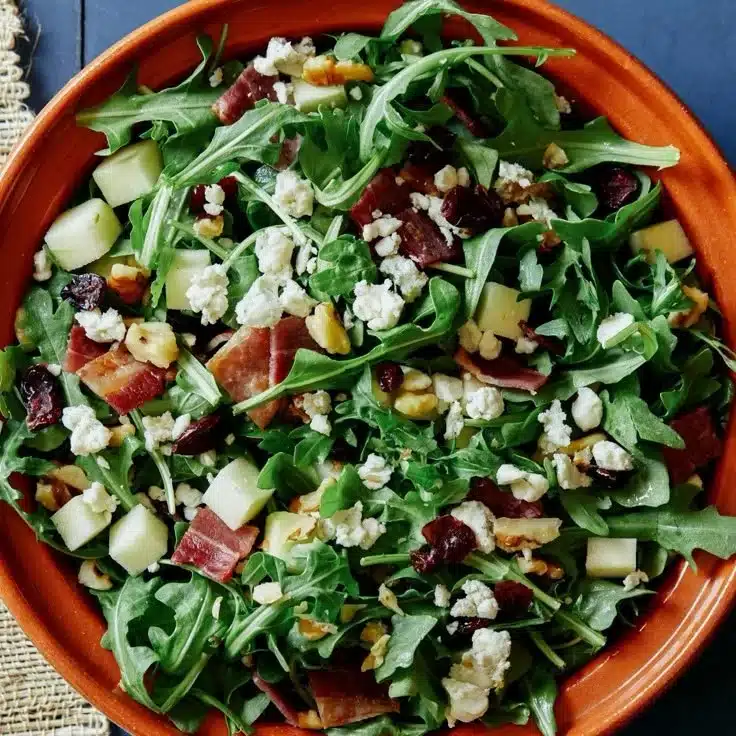 Cape Cod Chopped Salad with fresh vegetables and herbs