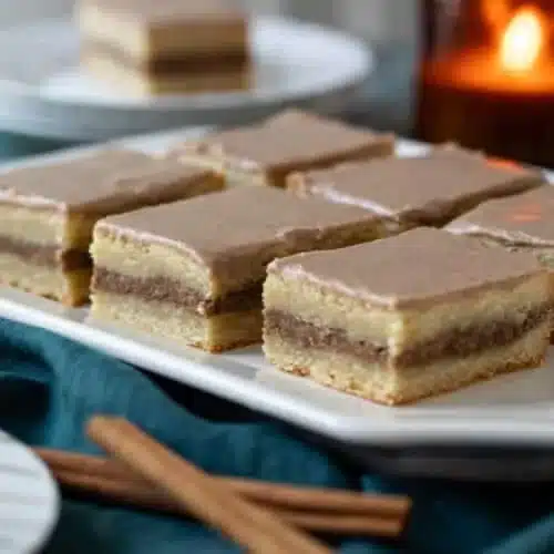 Brown Sugar Cinnamon Pop Tart Bars fresh out of the oven