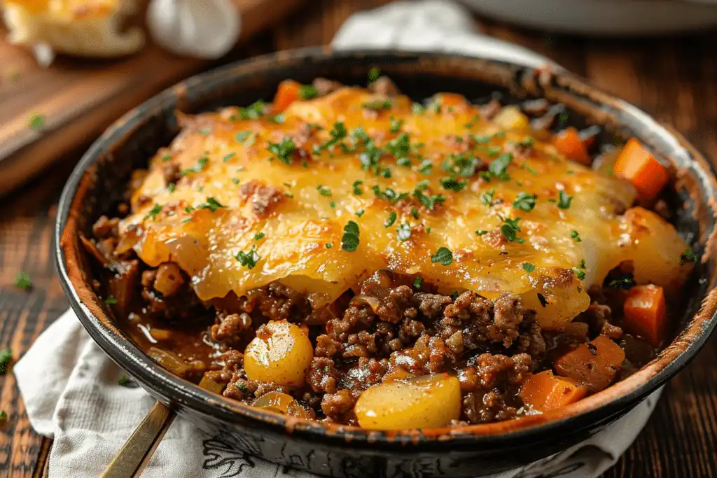 Hobo Casserole with Ground Beef | Easy Comfort Food Dinner