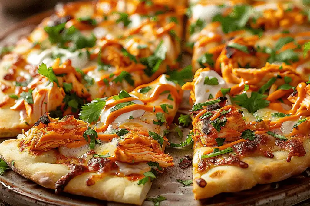 Best Buffalo Chicken Flatbreads Recipe for Game Night