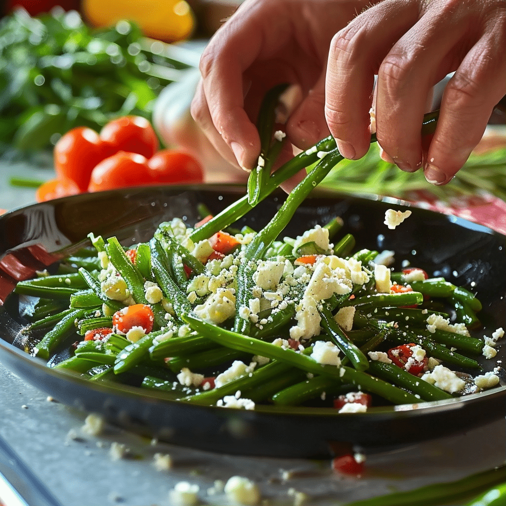 Green Bean and Feta Salad: Fresh Mediterranean Summer Salad 2 image 1780691681265