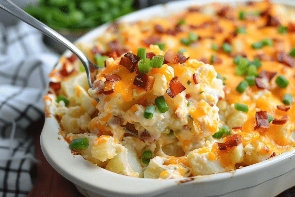 Easy Loaded Baked Potato Casserole 45-Min Comfort Food