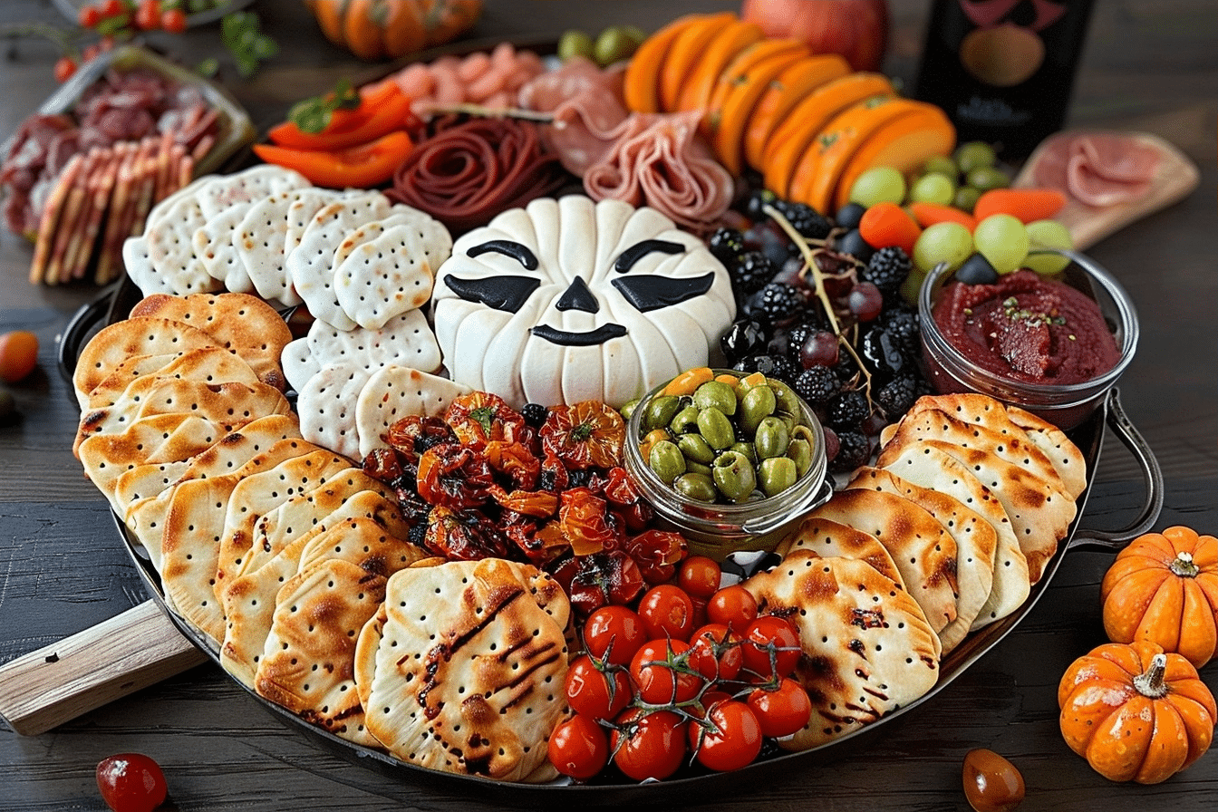 Healthy Halloween Snack Board - 20-Minute Kid-Friendly