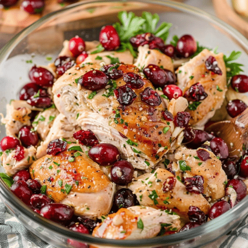 Easy Cranberry Chicken Recipe 35-Min Holiday Dinner