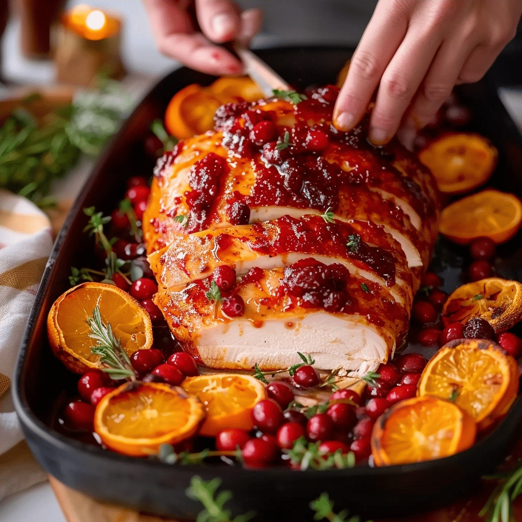 Cranberry Orange Turkey Breast Recipe for Holidays 2 image 1782997996735