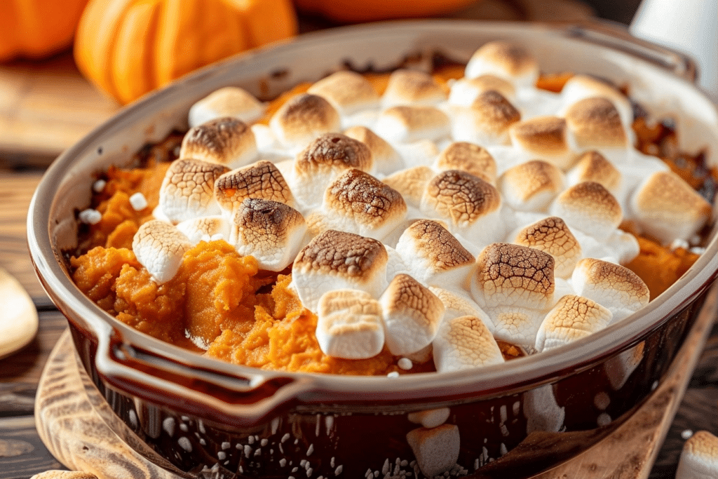 Sweet Potato Casserole with Marshmallows: Best Holiday Dish