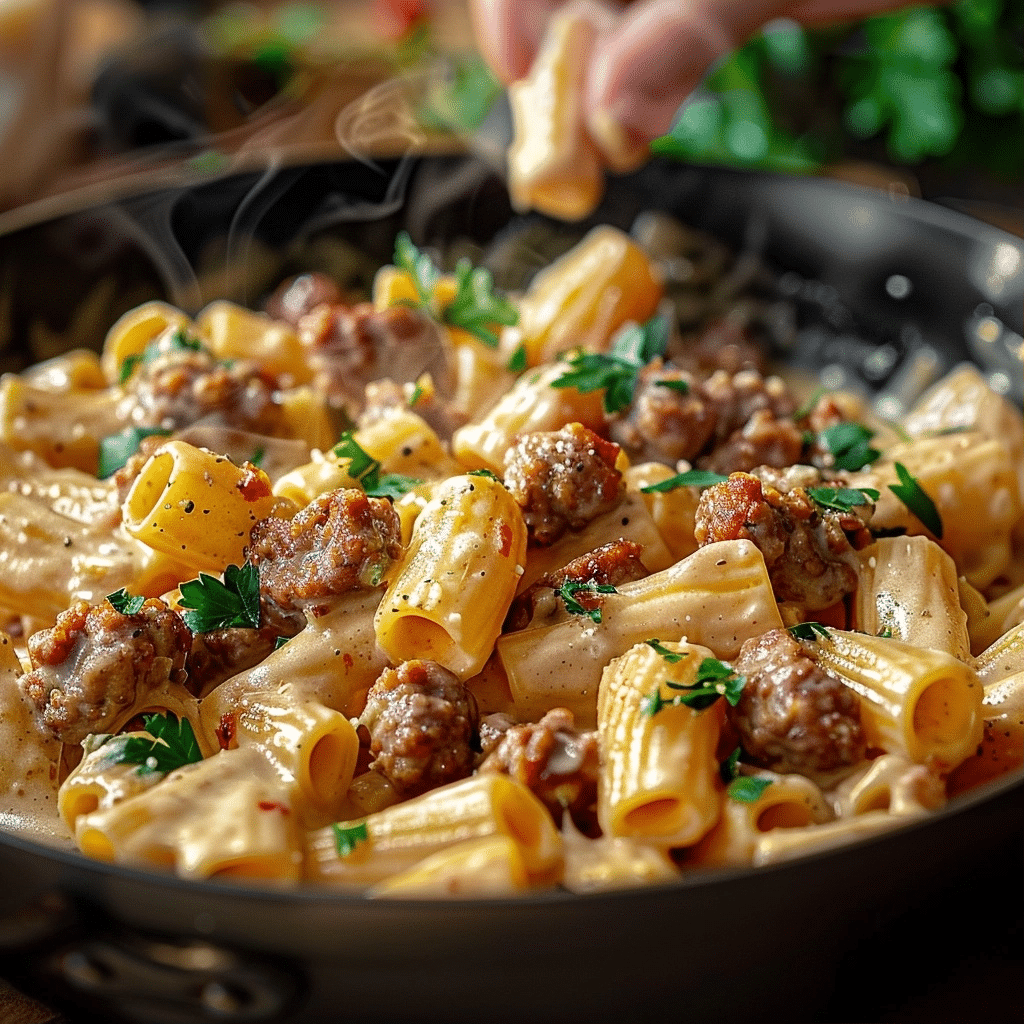 Indulgent Creamy Italian Sausage Rigatoni That’s Pure Comfort 2 image 1783866220917