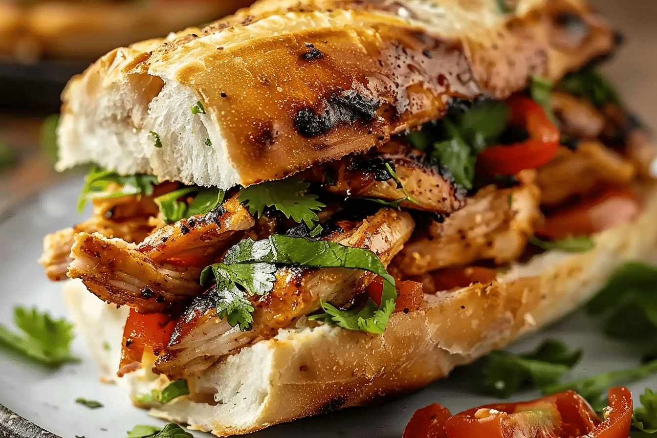 Flavor-Packed Chicken Torta Sandwich Recipe