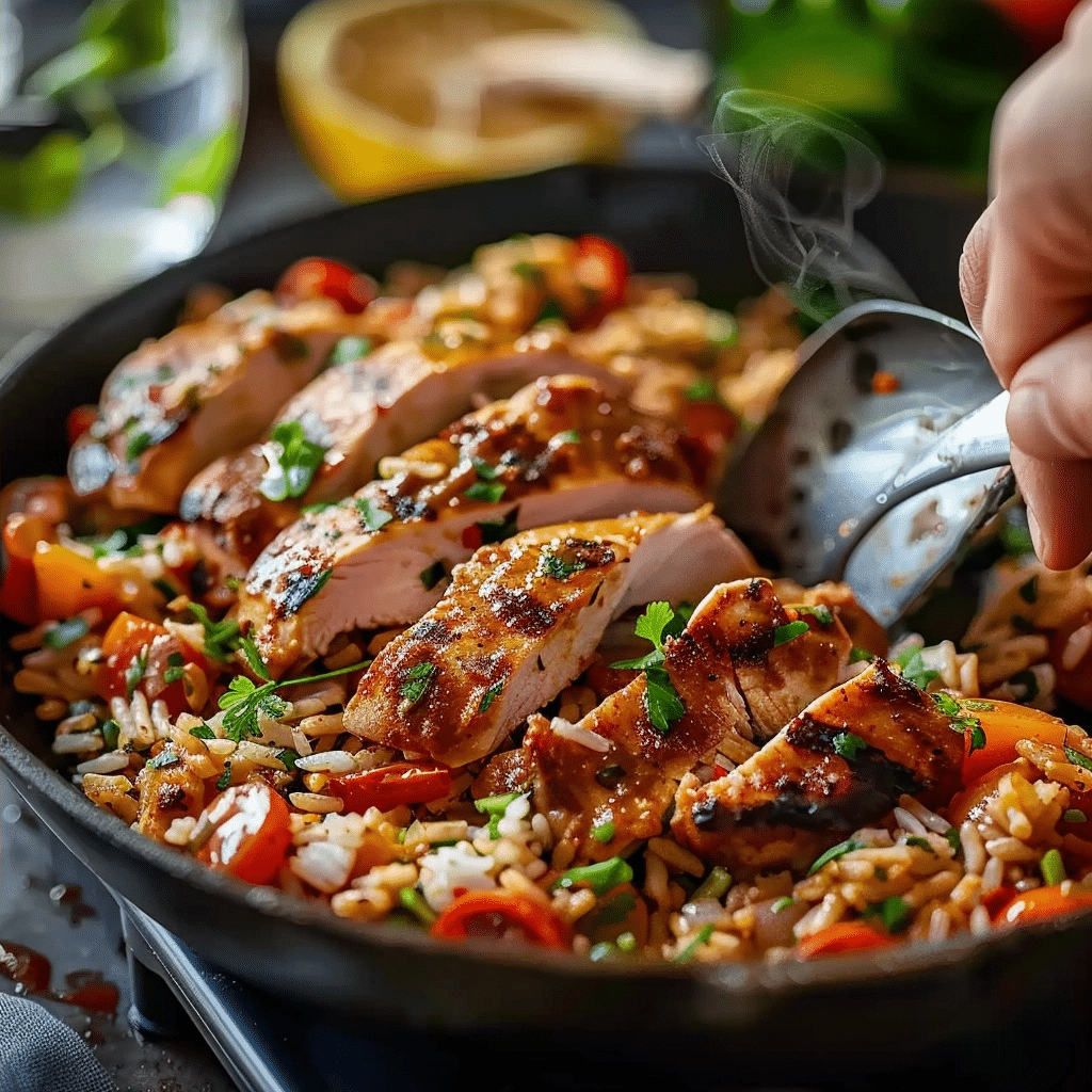 Easy Cajun Chicken and Rice Recipe (40-Minutes) 2 image 1784562376549